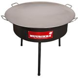 Bakplaat 100 cm met windscherm
