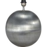 Globe Lampenvoet Gebleekt Zilver 30cm