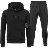 Malelions Captain Tracksuit - Black/Antra