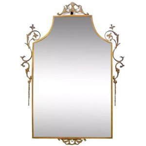 Italian Brass Mirror - Tweedehands - Italian Brass Mirror - Reliving