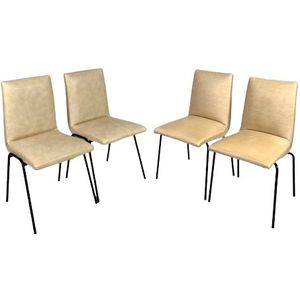 Set Van 4 Meurop Stoelen Door Pierre Guariche, Jaren 50