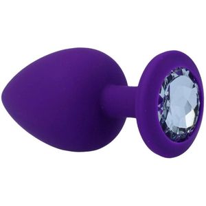 Analplug “Shelki” mit Edelstein-Stopper