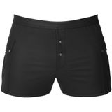 Shorts im Worker-Style mit Taschen und Druckknopfleiste vorn