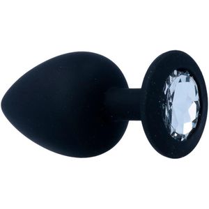 Analplug “Shelki” mit Edelstein-Stopper