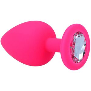 Analplug “Shelki” mit Edelstein-Stopper