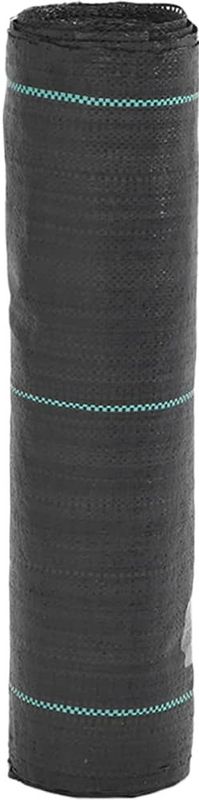 vidaXL Unkrautvlies Schwarz 0,5x10 m PP