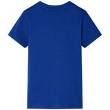 vidaXL Kinder-T-Shirt Dunkelblau 104