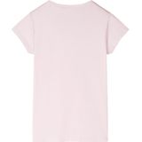 vidaXL Kinder-T-Shirt Zartrosa 92
