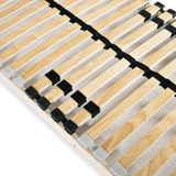 vidaXL Lattenrost mit 28 Latten 7 Zonen 80x200 cm