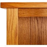 vidaXL Bücherregal 45x22,5x82 cm Eiche Massivholz