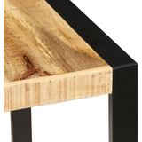 vidaXL Esstisch 160x80x75 cm Massivholz Mango