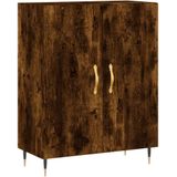 vidaXL Sideboard Räuchereiche 69,5x34x90 cm Holzwerkstoff
