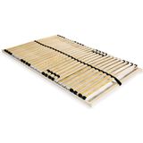 vidaXL Lattenrost mit 28 Latten 7 Zonen 140x200 cm