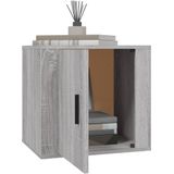 vidaXL Nachttisch Grau Sonoma 50x39x47 cm