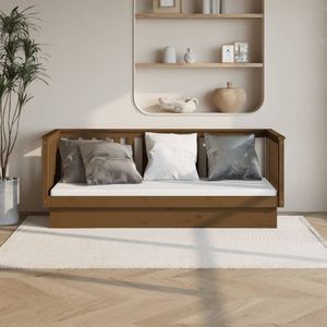 vidaXL Tagesbett Honigbraun 75x190 cm Massivholz Kiefer