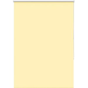 vidaXL Verdunkelungsrollo Gelb 95x150 cm Stoffbreite 90,7 cm Polyester