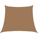 vidaXL Sonnensegel 160 g/m² Taupe 3/4x3 m HDPE