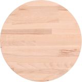 vidaXL Tischplatte Ø30x1,5 cm Rund Massivholz Buche