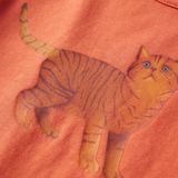 vidaXL Kinder-Langarmshirt Dunkelorange 128
