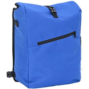 vidaXL Blaue Pannier Rack Bike Tasche 25 L 33x16x48 cm