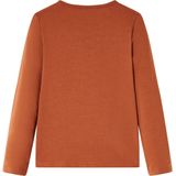 vidaXL Kinder-Langarmshirt Cognac 104