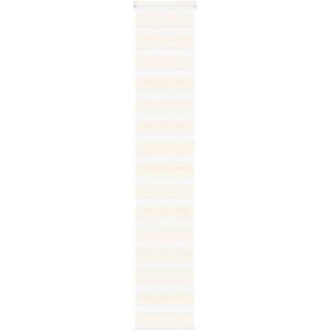 vidaXL Zebrarollo Marmorbeige 50x230 cm Stoffbreite 45,9 cm Polyester