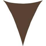vidaXL Sonnensegel 160 g/m² Braun 5x6x6 m HDPE
