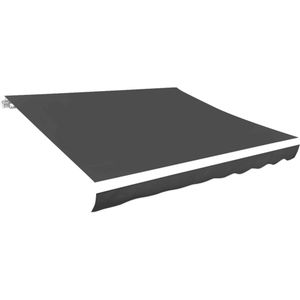 vidaXL Markisenbespannung Canvas Anthrazit 450x300 cm