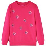 vidaXL Kinder-Sweatshirt Knallrosa 128