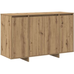 vidaXL Eichen Sideboard Artisan Eiche Holzwerkstoff 120 x 41 x 75 cm