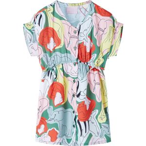 vidaXL Kinderkleid Grün 140