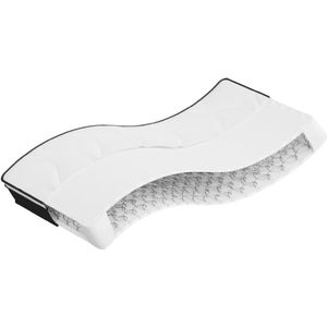 vidaXL Matratze Bonnell-Federkern Mittel 80x200 cm