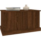 vidaXL Truhe Braun Eiche-Optik 70x40x38 cm Holzwerkstoff