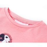 vidaXL Kinder-T-Shirt Neonrosa 92