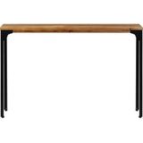 vidaXL Konsolentisch 120x35x76 cm Altholz Massiv