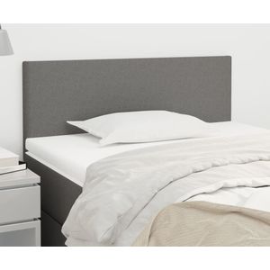 vidaXL Kopfteil Dunkelgrau 90x5x78/88 cm Stoff