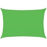 vidaXL Sonnensegel 160 g/m² Hellgrün 2,5x3,5 m HDPE