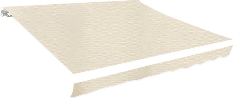vidaXL Markisenbespannung Canvas Creme 6x3 m (ohne Rahmen)