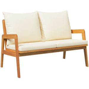 vidaXL 2-tlg. Bistro-Set mit Kissen Massivholz Akazie