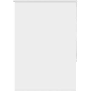 vidaXL Verdunkelungsrollo Weiß 90x150cm Stoffbreite 85,7 cm Polyester