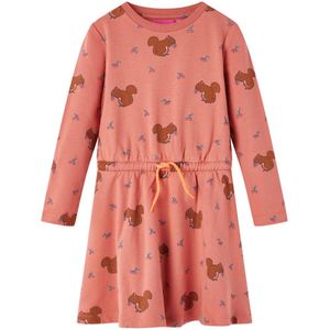 vidaXL Kinderkleid Altrosa 128