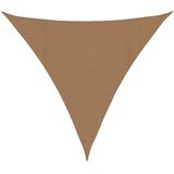 vidaXL Sonnensegel 160 g/m² Taupe 4,5x4,5x4,5 m HDPE