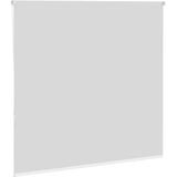 vidaXL Verdunkelungsrollo Weiß 145x130cm Stoffbreite 141,6cm Polyester
