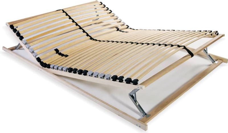 vidaXL Lattenrost mit 28 Latten 7 Zonen 140x200 cm