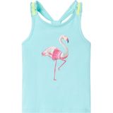 vidaXL Kinder-Tanktop Helles Minzgrün 128