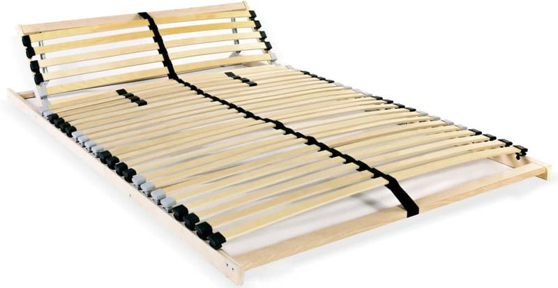 vidaXL Lattenrost mit 28 Latten 7 Zonen 100x200 cm