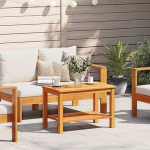 vidaXL Couchtisch 90x50x45 cm Massives Akazienholz