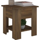 vidaXL Couchtisch Braun Eichen-Optik 40x40x42 cm Holzwerkstoff