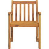 vidaXL Gartenstühle 4 Stk. 56x55,5x90 cm Massivholz Akazie