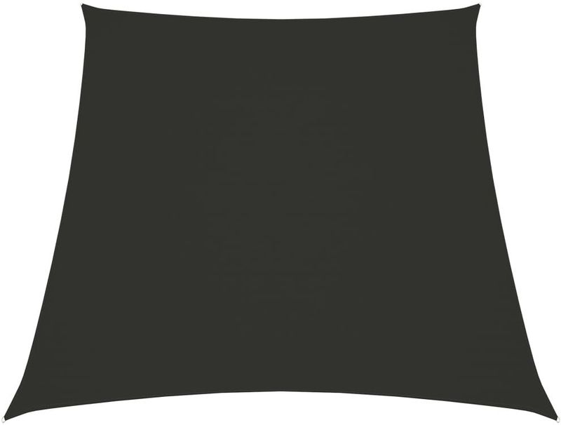 vidaXL Sonnensegel Oxford-Gewebe Trapezförmig 2/4x3 m Anthrazit